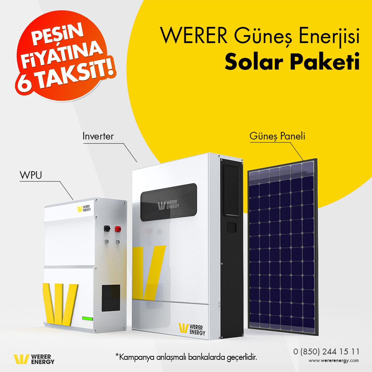 SOLAR1 5kW Off-Grid Lityum Solar Paketi - Görsel 1