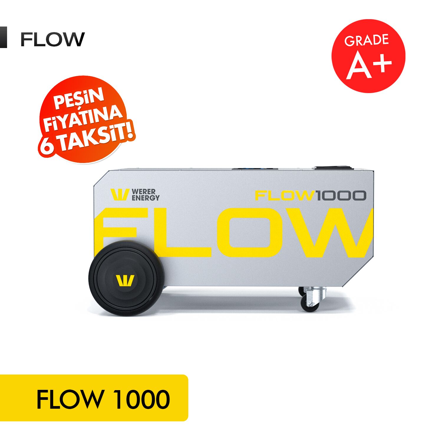 FLOW1K_2 1000W FLOW Portable Power Station - Görsel 1