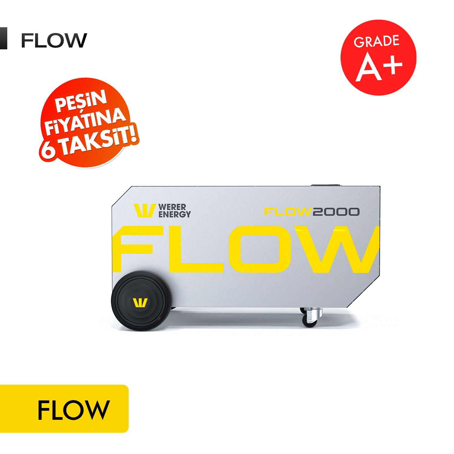 FLOW_ANA_1 2000W FLOW Portable Power Station - Görsel 1