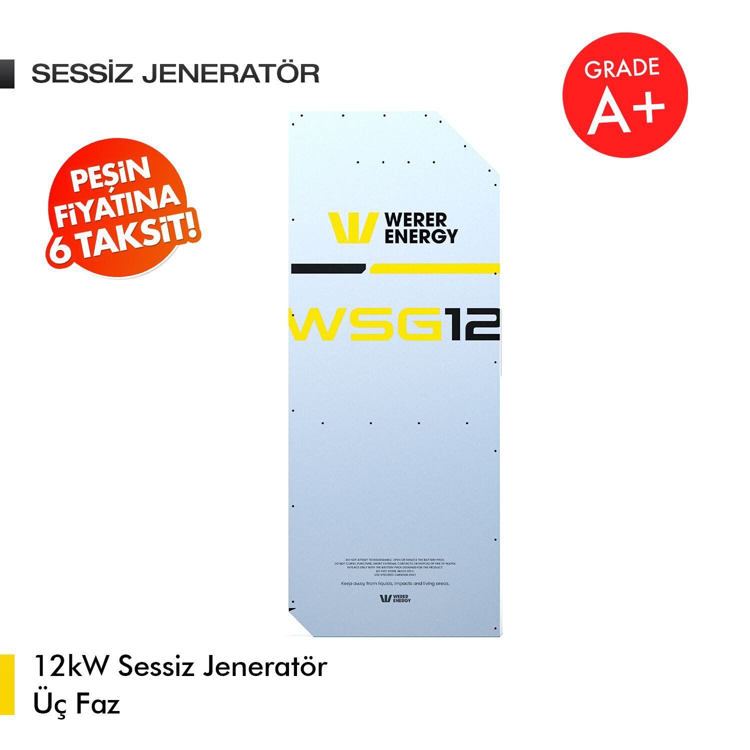 12kw_1 12kW Sessiz Jeneratör Üç Faz - Görsel 1
